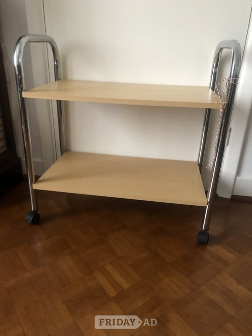 2 tier trolley on wheels 26” x 14” x 26” high  in Bexhill-On-Sea