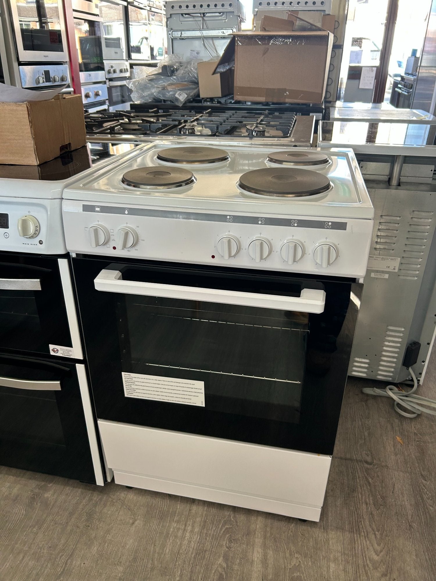 KINGFISHER 60CM ELECTRIC COOKER