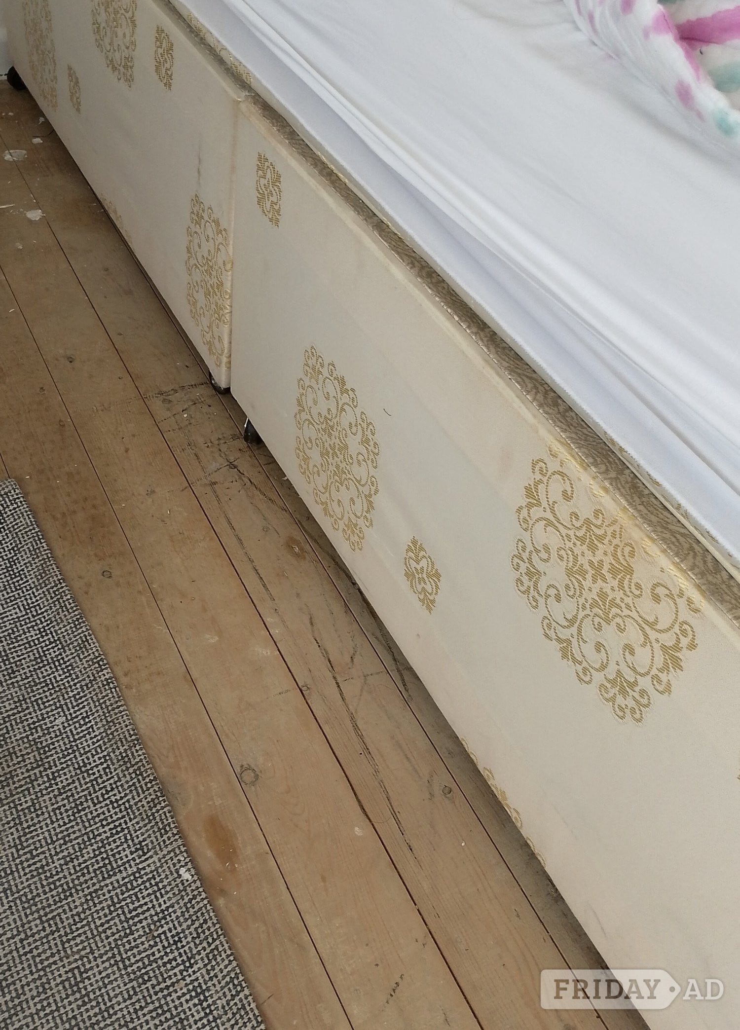 Double Bed Divan Base ( 2 parts) with drawes