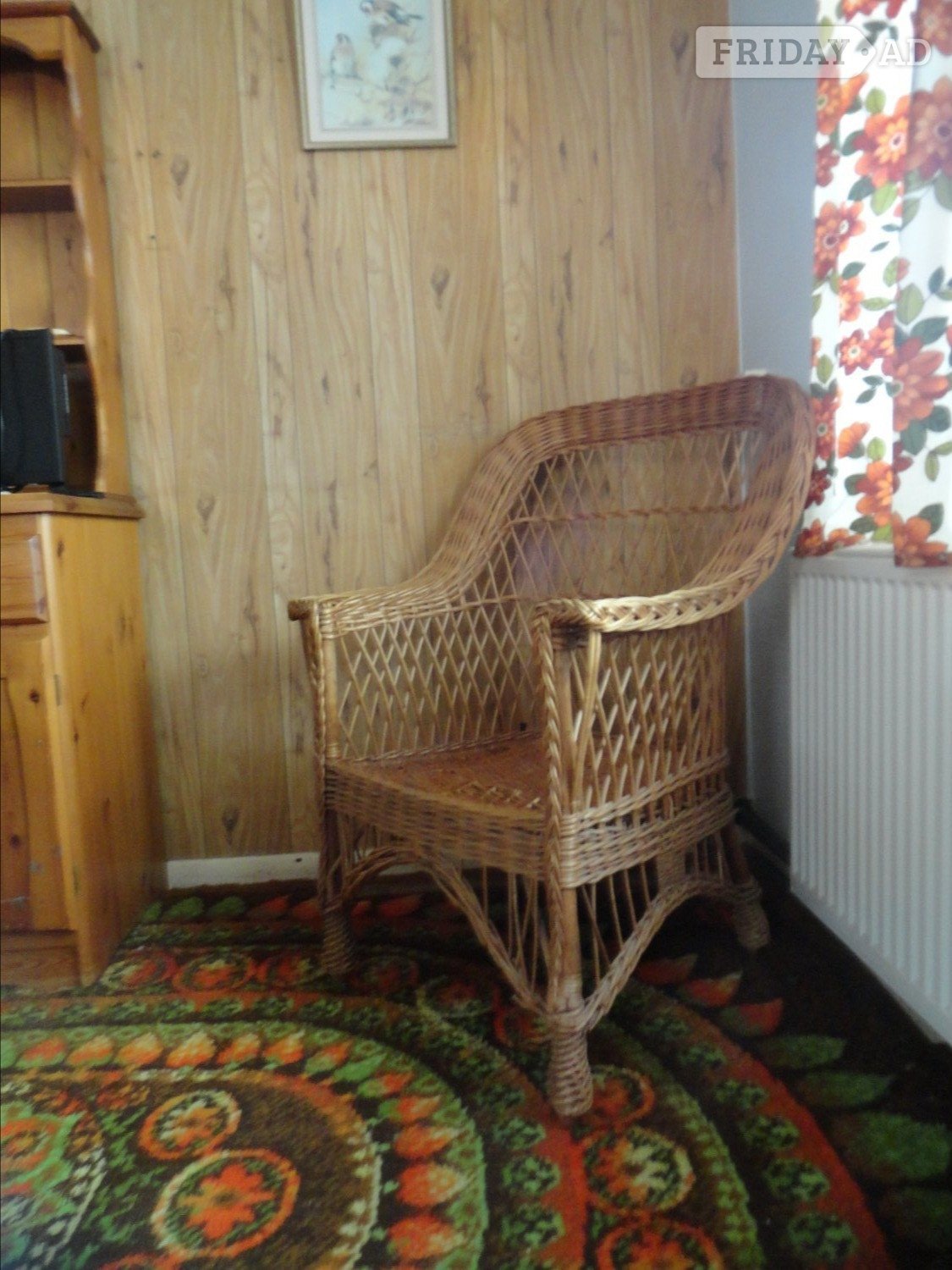 Vintage Wicker Chair 