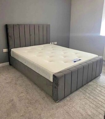 Super Luxury Modern Bed Frame with Optional Storage 