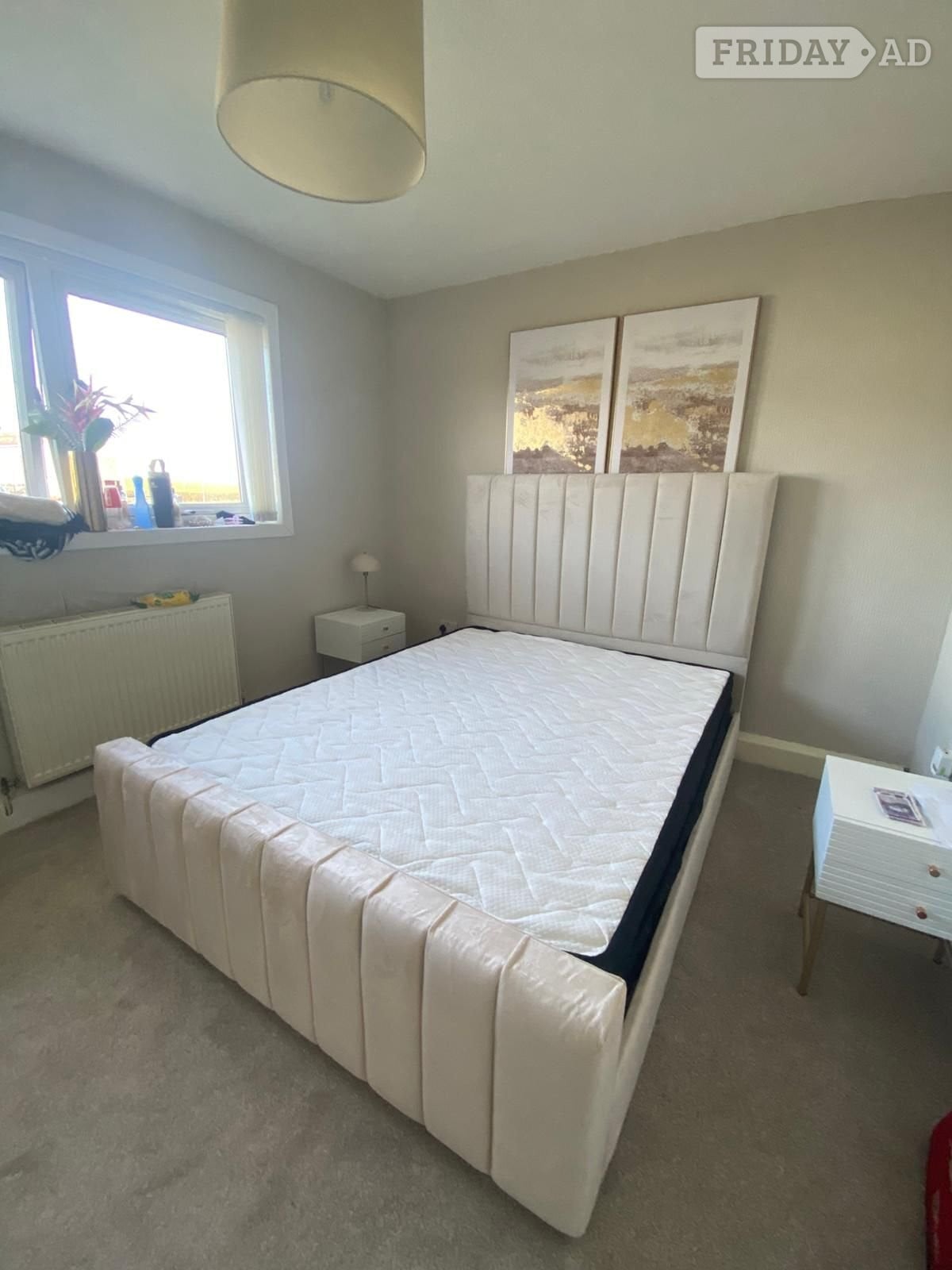 Super Luxury Modern Bed Frame with Optional Storage 