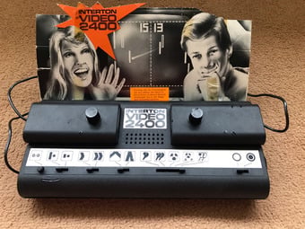 Vintage Home Video Game Interton VIDEO 2400