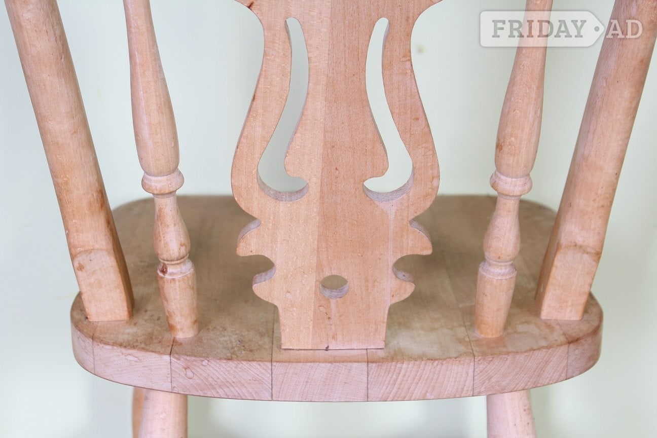 Hailsham Delivery Options - 4 Beech Rustic Farmhouse Fiddle Back Chairs