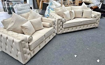 Ashton 3+2 and corner sofa set delivery available 