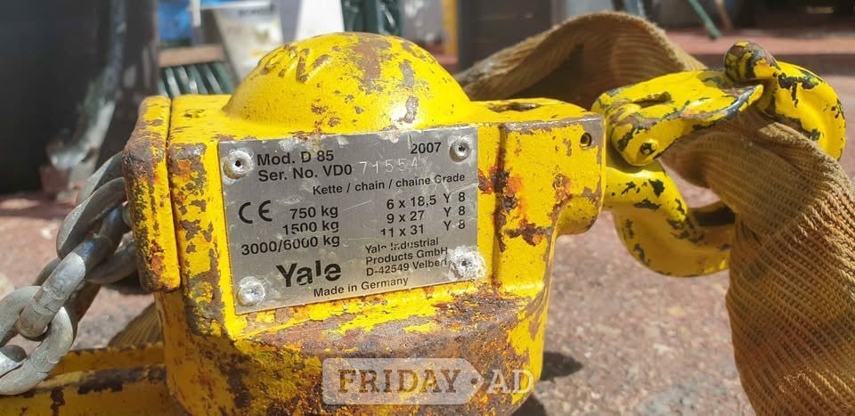 Bangor Yale D85 Heavy Duty Hoist 