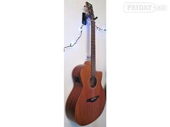 Elec / Acoustic VINTAGE VE900 MH  vgc with Quality New Strings and Set -Up