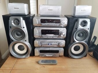 Technics dv290 high quality hifi system