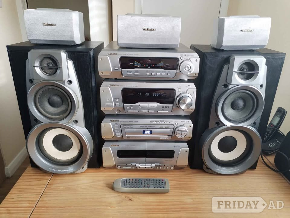 Technics dv290 high quality hifi system in Uckfield