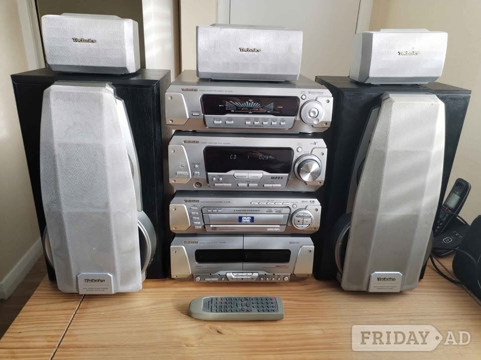 Technics dv290 high quality hifi system