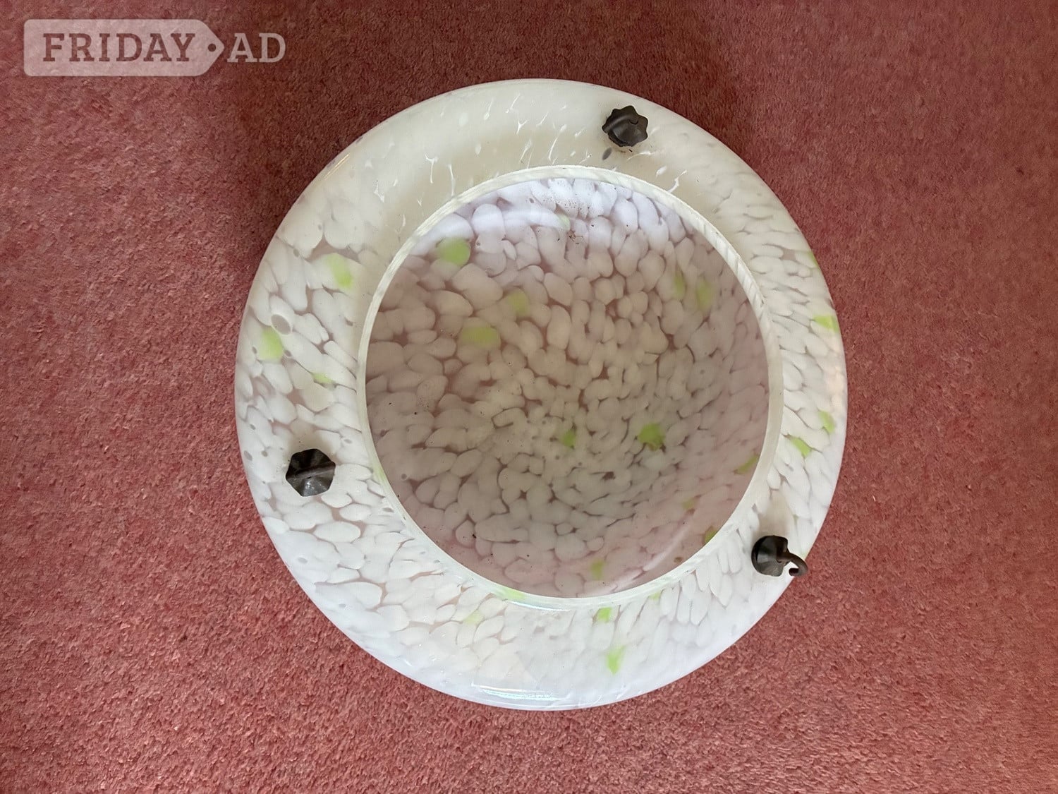 Antique Glass Lamp Shade