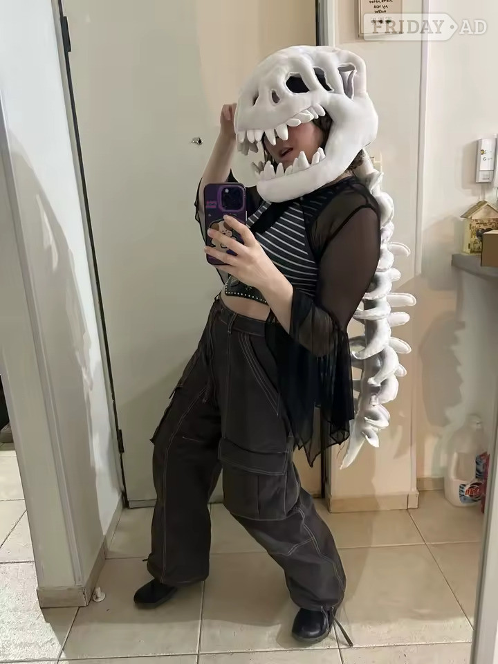 Plush Dinosaur Skeleton Fancy Dress for Kids in Birmingham