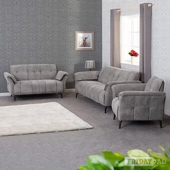 Amalfi 3&2 Seater Sofas in Grey