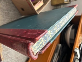 Antique ledger book