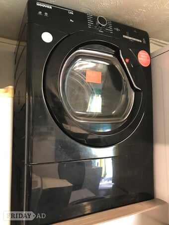 Hoover black 8KG load  condenser dryer 
