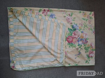 2 x single bed sets inc. duvet cover, fitted sheet, curtains etc