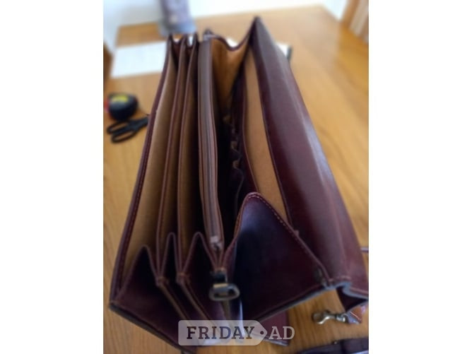 Newmarket Leather Brief Case
