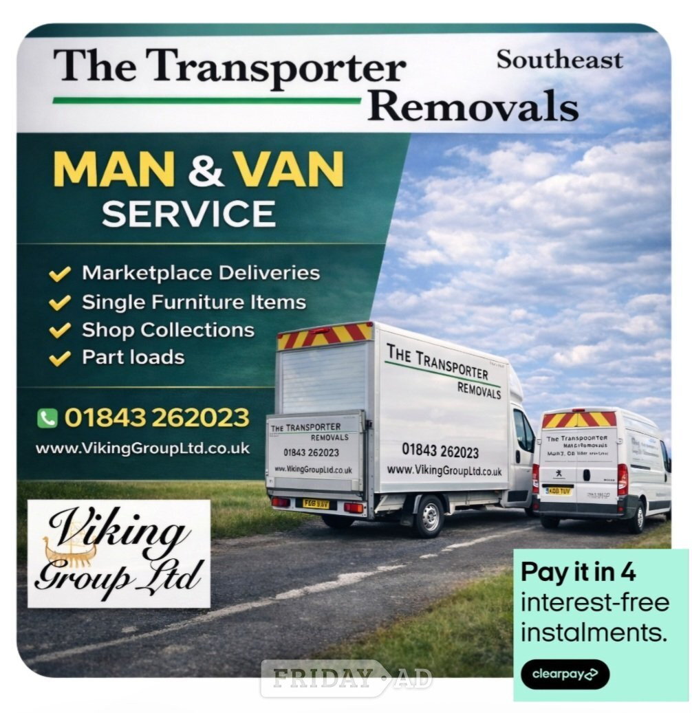 Man and van in margate 