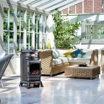 Provence Mobile Gas Heater. In Stock Now, Immediate FREE Delivery