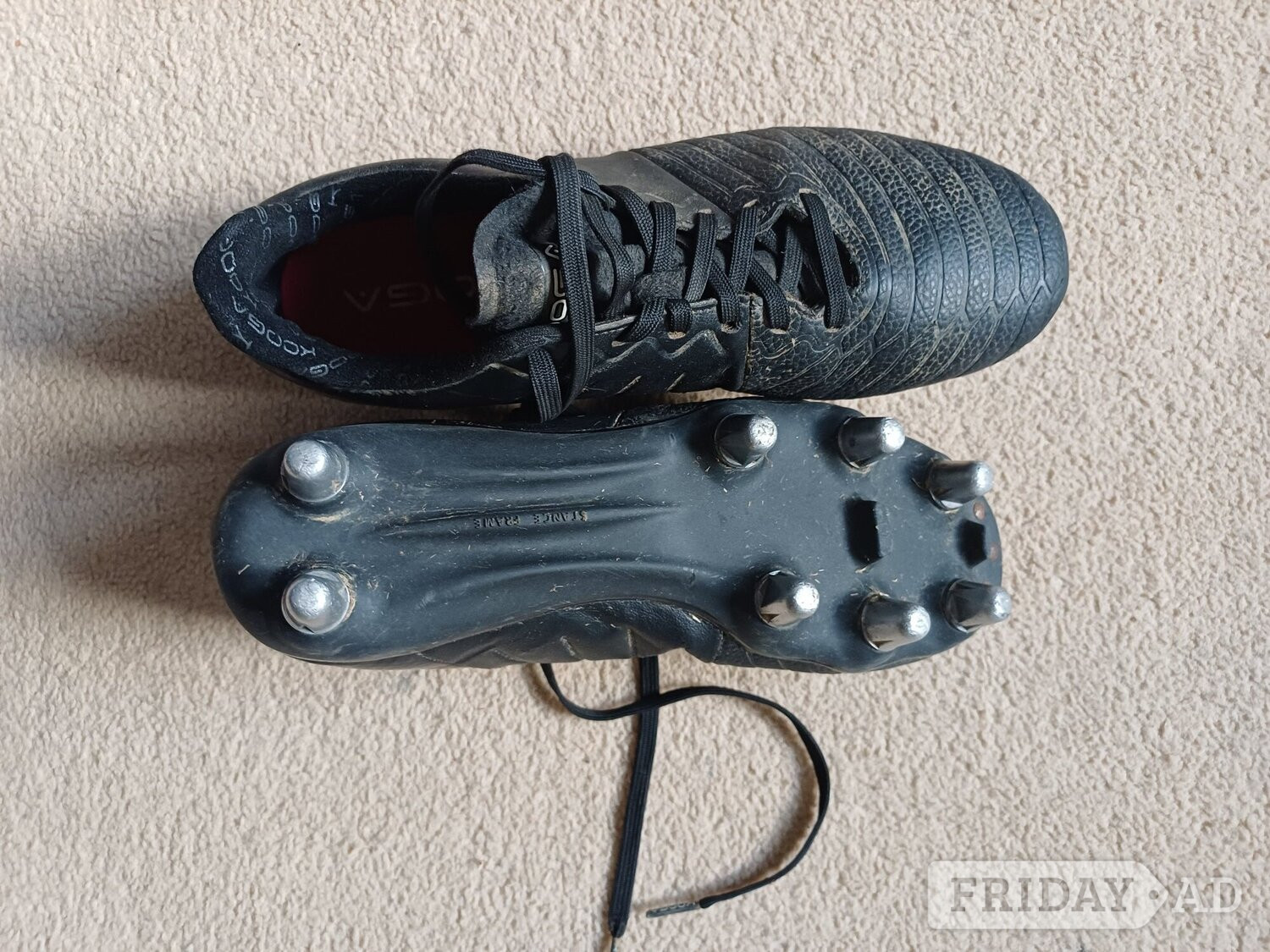 Tunbridge Wells Kooga Rugby boots metal studs size 5