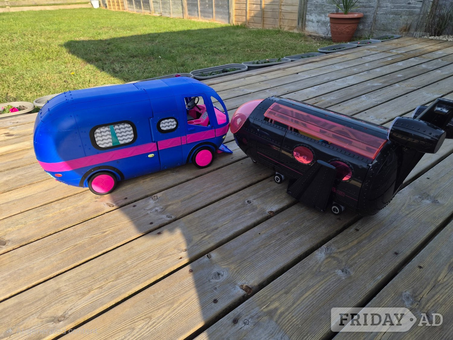 L.O.L dolls house and dolls, inc plane and bus 