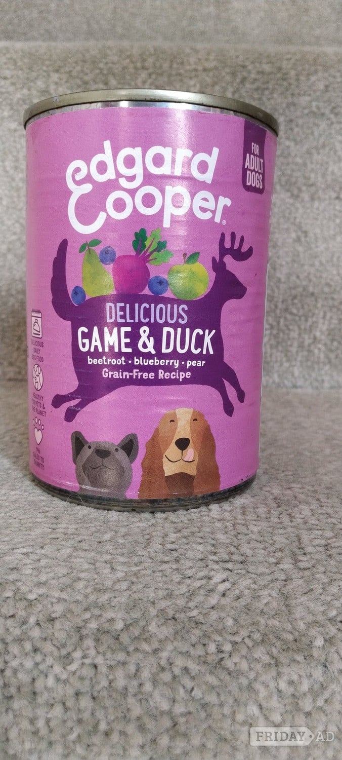Tinned Dog Food - Edgard & Cooper - Game & Duck - 6 Pack- BARGAIN in St. Leonards-On-Sea