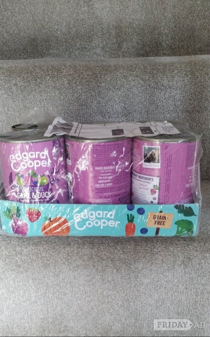 St. Leonards-On-Sea Tinned Dog Food - Edgard & Cooper - Game & Duck - 6 Pack- BARGAIN