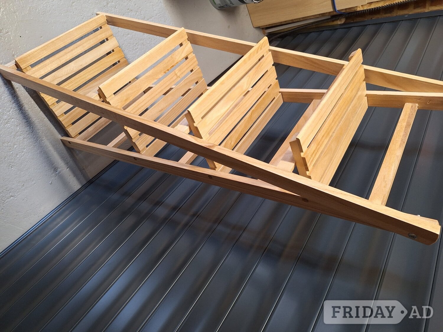 4 Tier wooden Ladder shelf