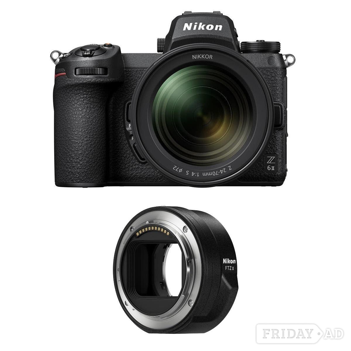 Nikon Z 6II Mirrorless Digital Camera with NIKKOR Z 24-70mm f4 S 