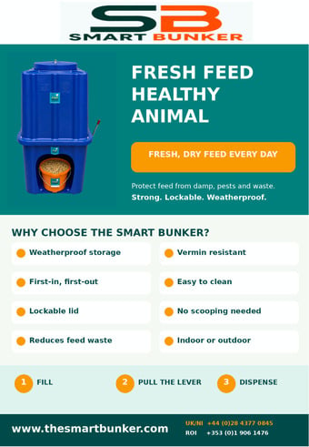 The Smart Bunker Animal Feed Storage 