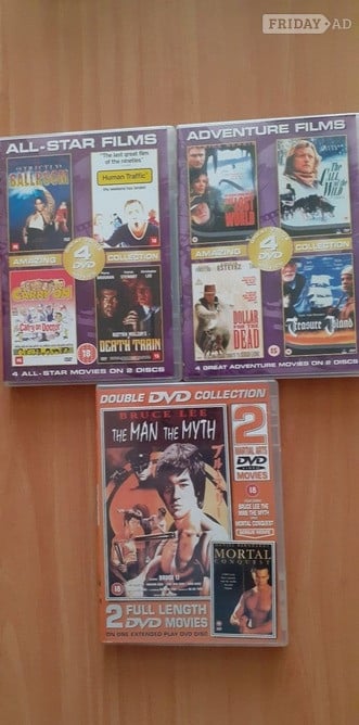 DVD Movie Collection bundle - Movies, Games, Books & Music