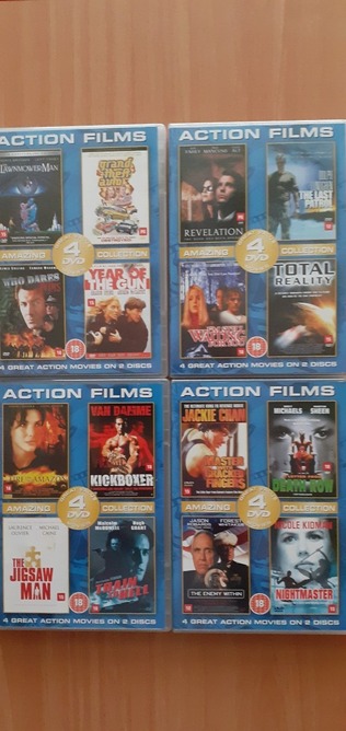 Eastbourne DVD Movie Collection bundle