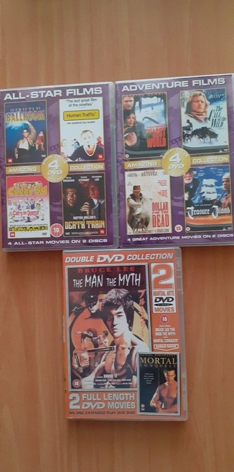 DVD Movie Collection bundle - Movies, Games, Books & Music