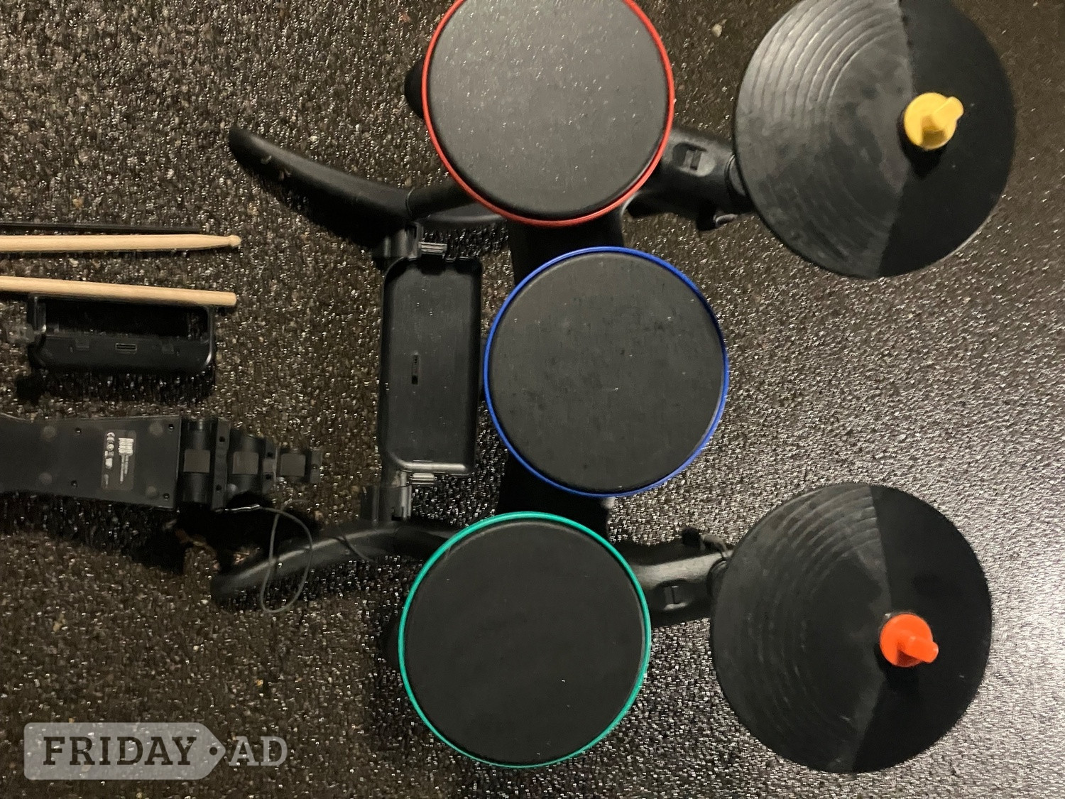 Wii Band Hero Full set of Drums REDUCED