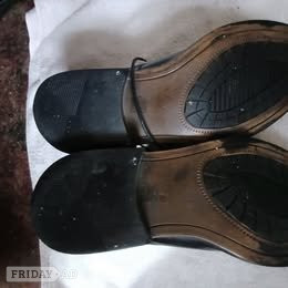 Mens George Size 8 Upper Leather Shoes