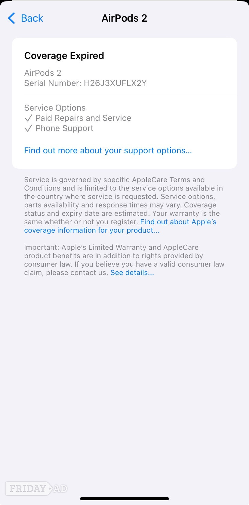 Genuine Apple AirPods - Computers & Electronics