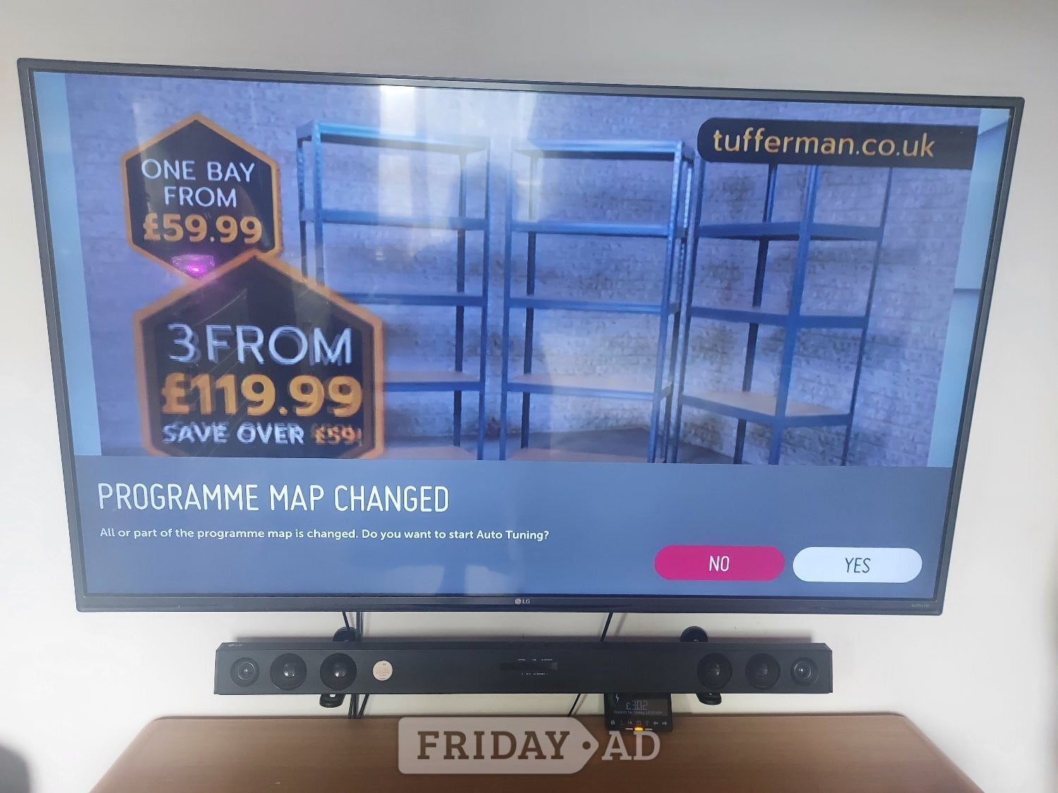 55" LG Ultra HD 4K TV in Polegate