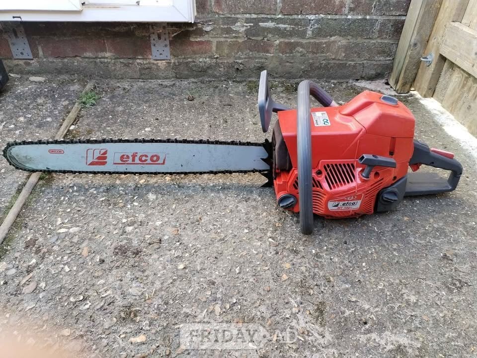 Efco top make large professional 72cc chainsaw great condition, 2 in Uckfield