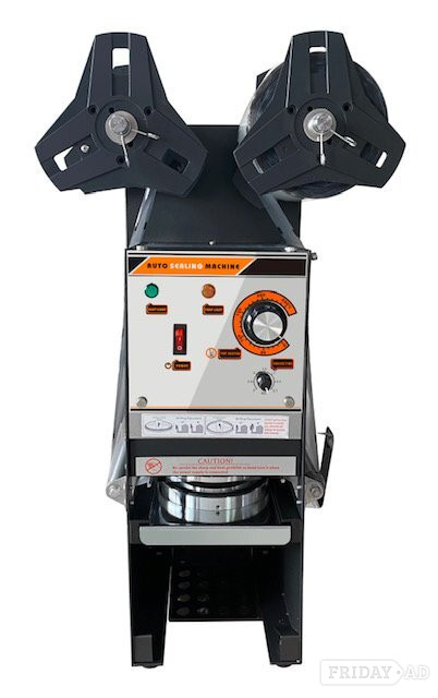 Birmingham Electric Cup Sealing Machine Semi Auto Sealer For Bubble juice