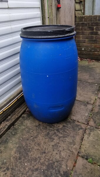 Big Blue Barrel 