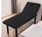 Adjustable black table massage 