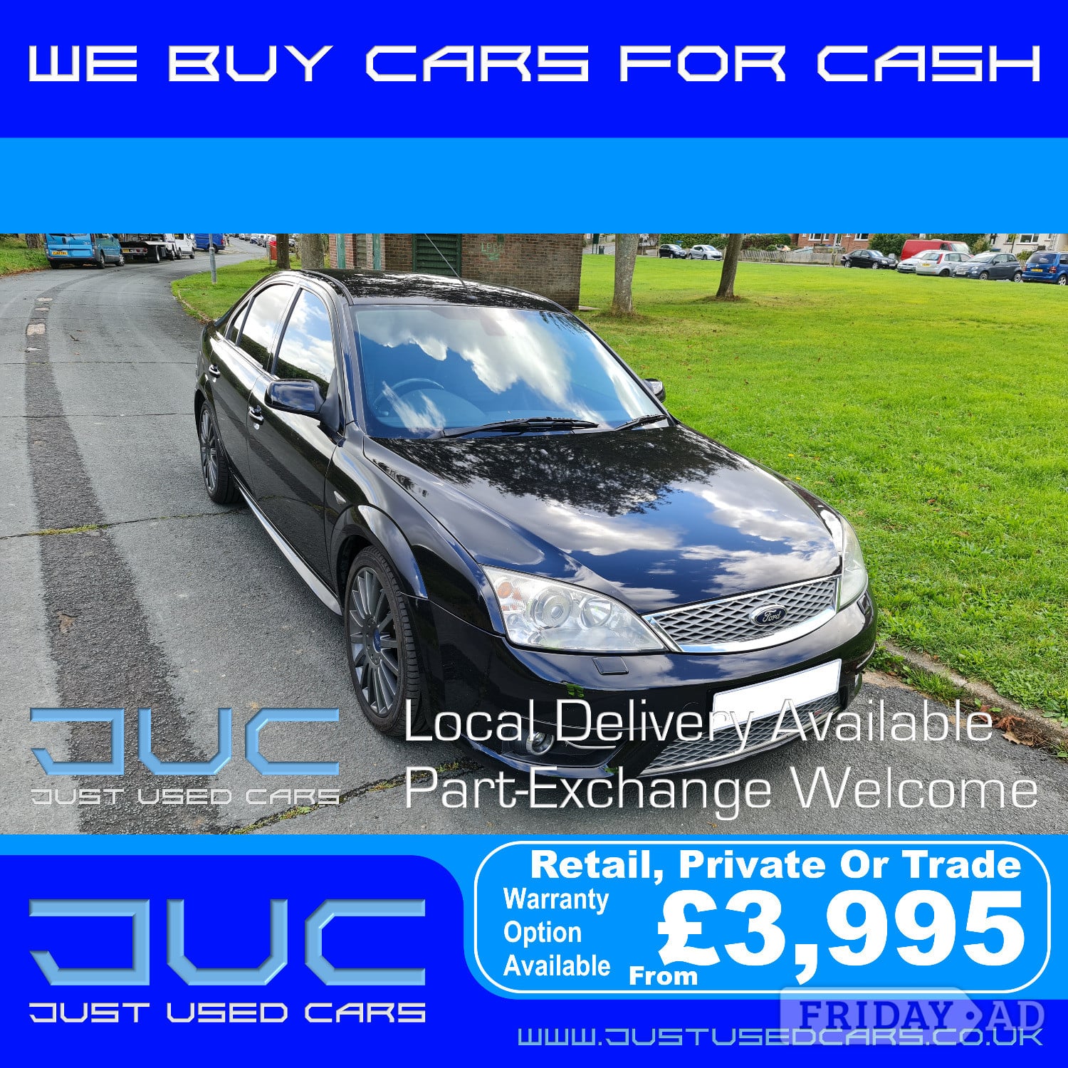 Ford Mondeo ST220 3.0 V6 (Manual Petrol) 56 Reg 2006 in Lewes