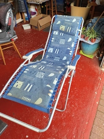 Lafuma garden lounger