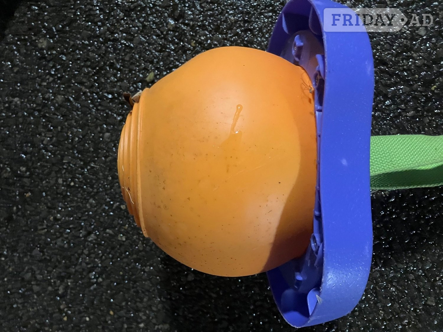 Bexhill-On-Sea Hip Hoppa inflated rubber bounce platform. Reduced.