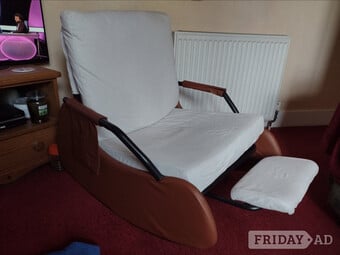 Rocking chair - strong metal framed 