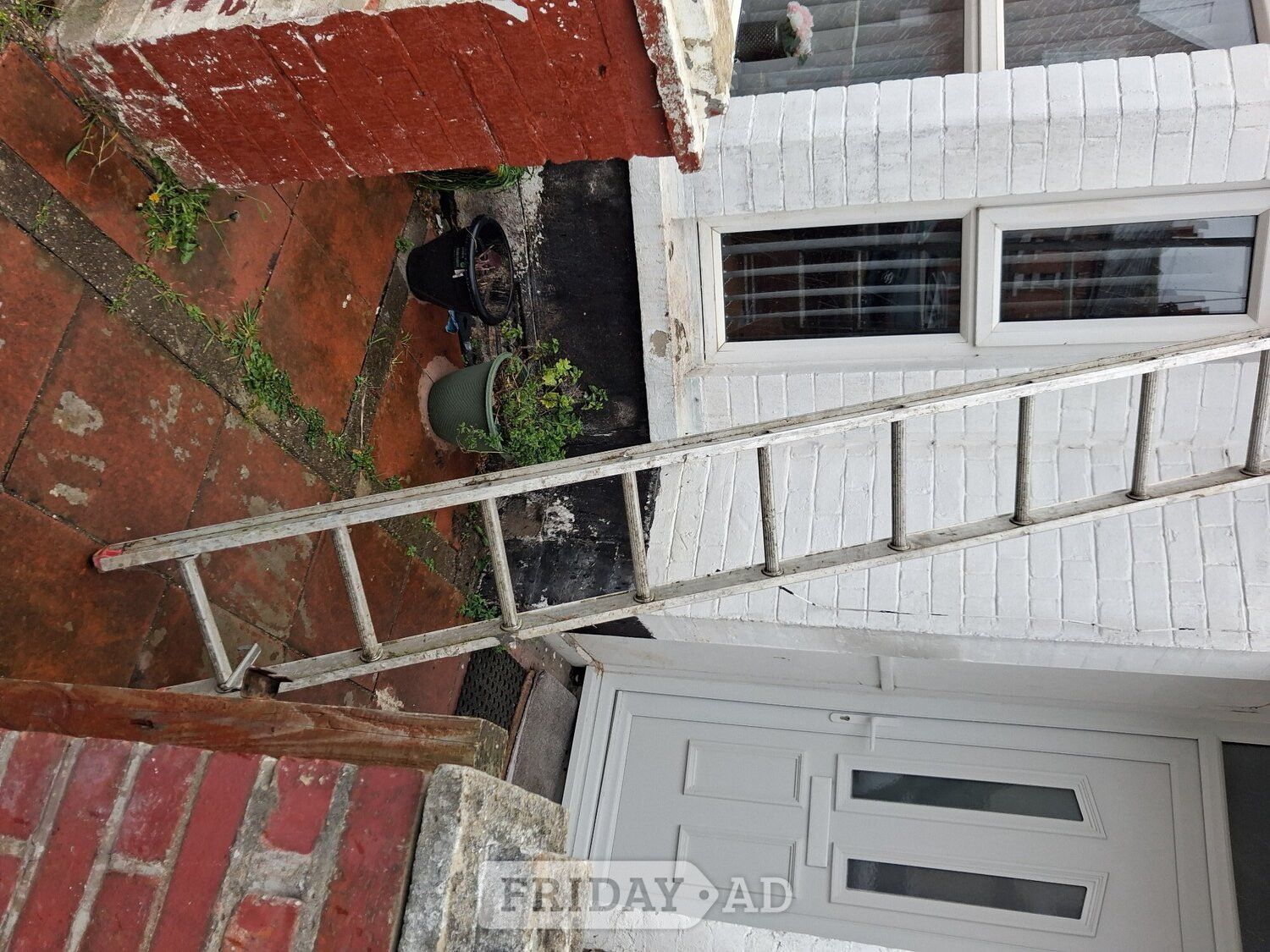 Ladder  metal about 10 ft
