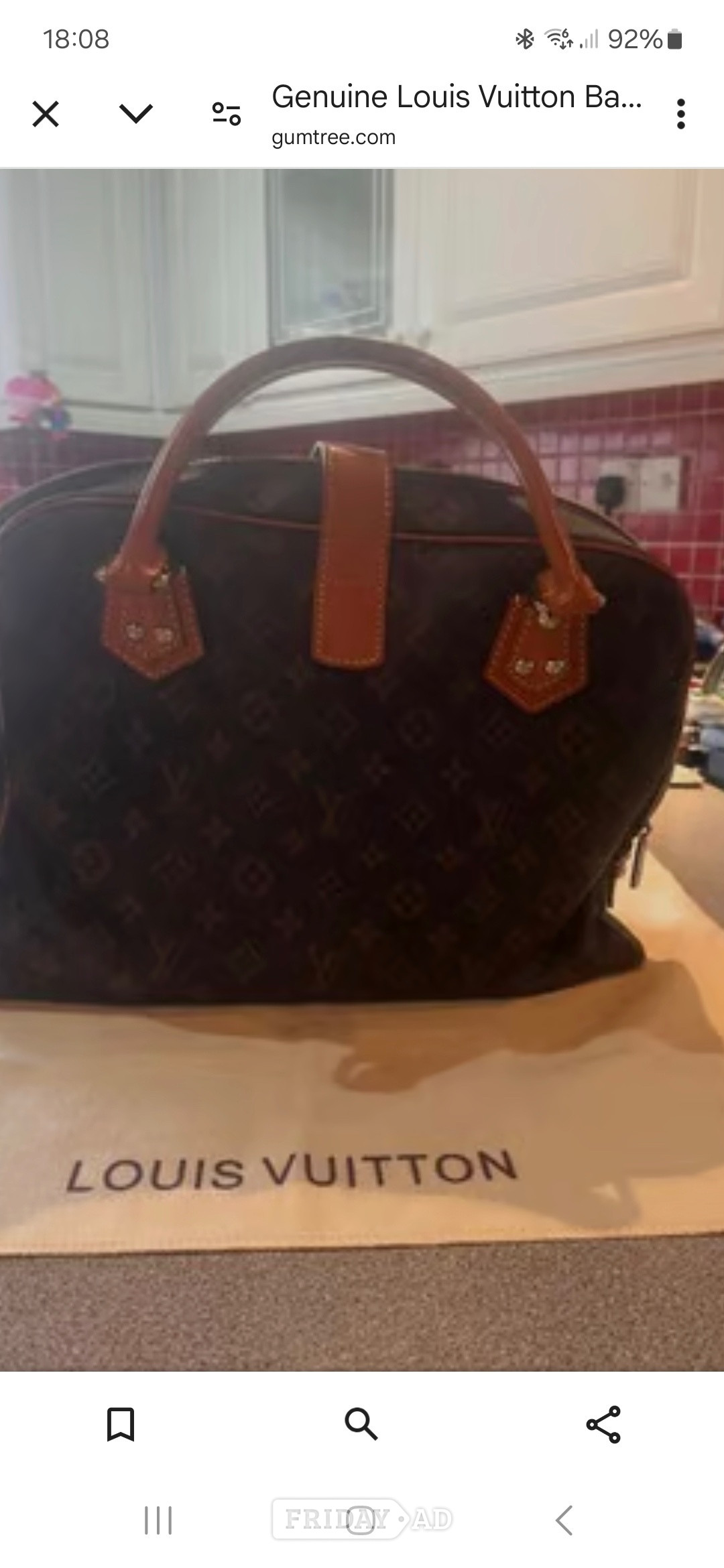 Genuine Louis Vuitton Tote bag for sale in Chester