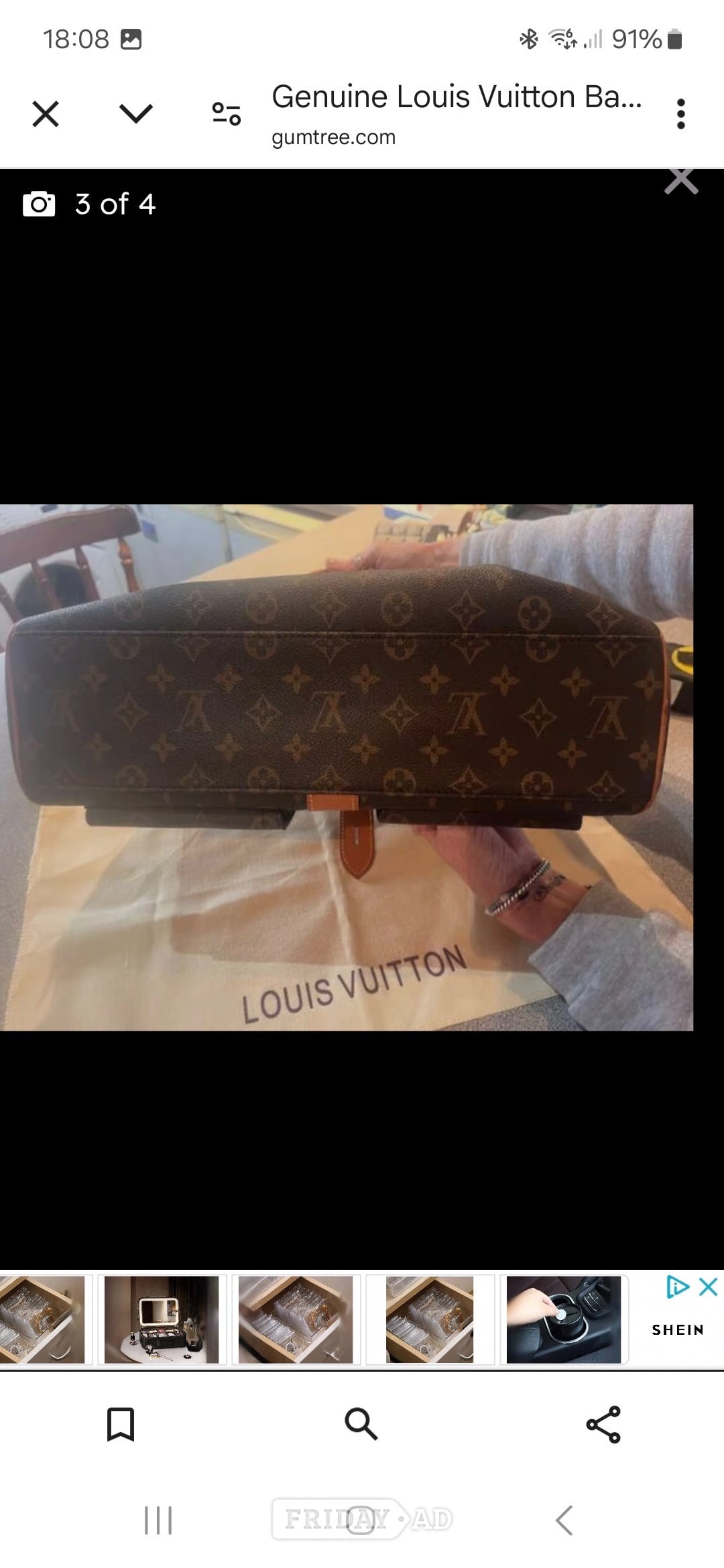 Genuine Louis Vuitton Tote bag for sale