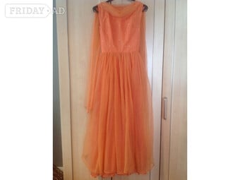 Vintage apricot Bridesmaid dress