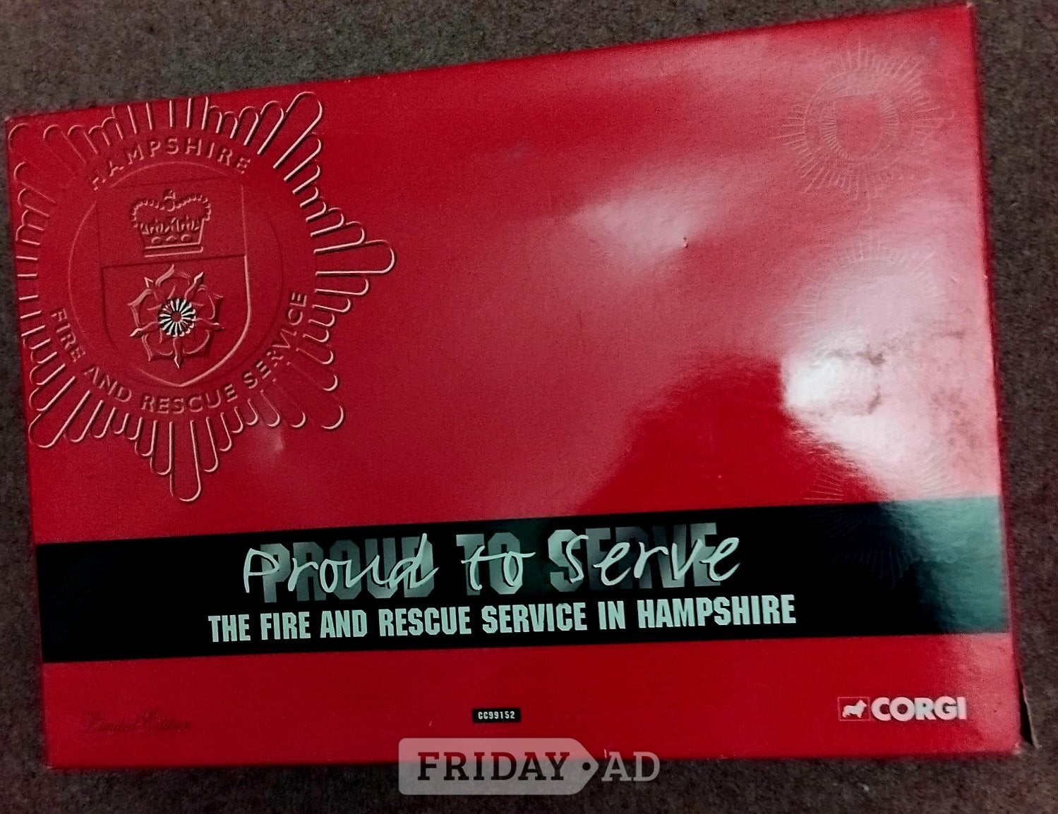 FIRE ENGINE MODELS CORGI BOXED SET LTD EDITION WITH CERT.  - Antiques & Collectables